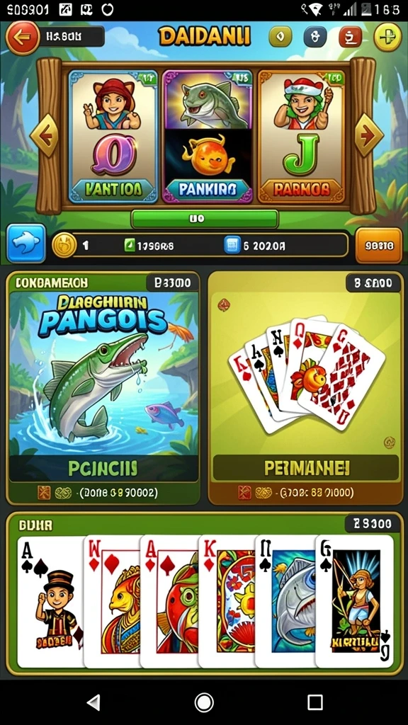 Screenshot menampilkan karakter yang sedang berkonfrontasi dengan musuh boss.