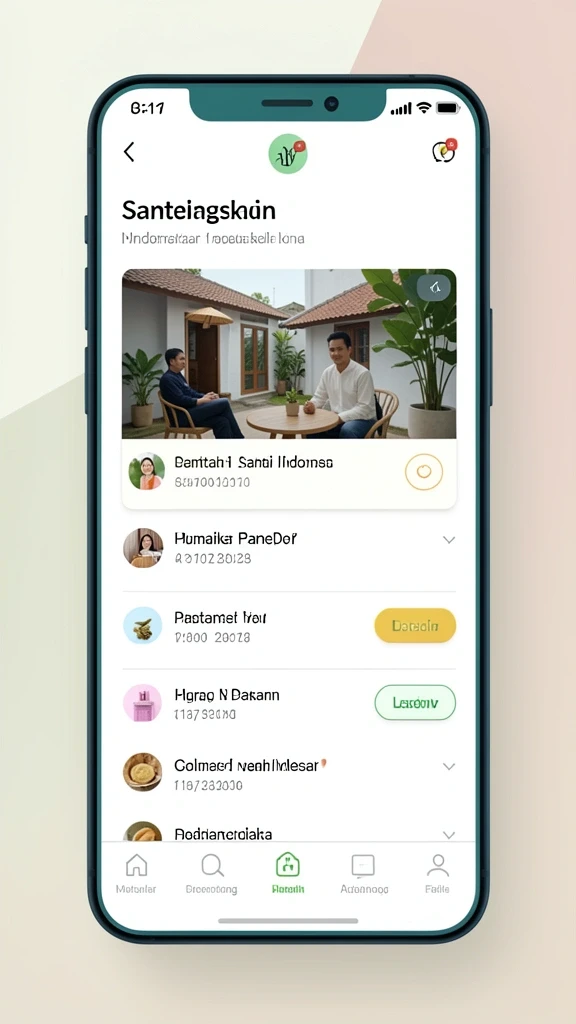 Tampilan antarmuka yang ramah pengguna.