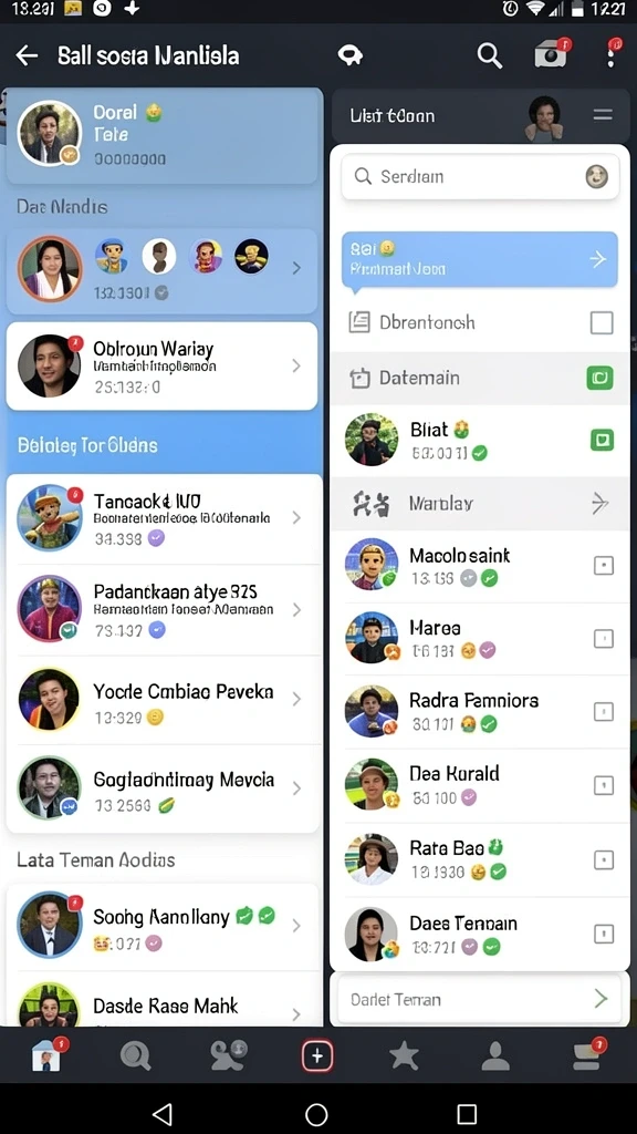 Grafis yang indah dan detail di lingkungan game.