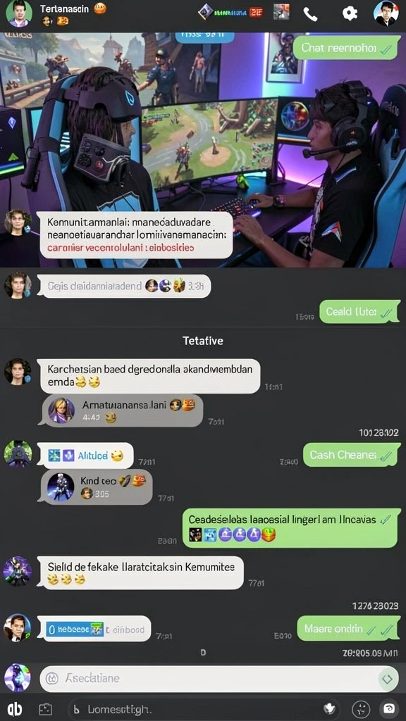 Karakter-karakter unik dengan kemampuan masing-masing.