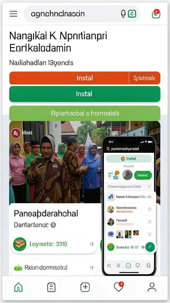 Karakter unik dengan kemampuan menarik.
