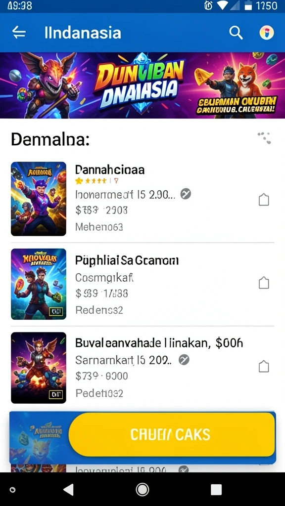 Contoh gameplay yang seru dan mendebarkan.