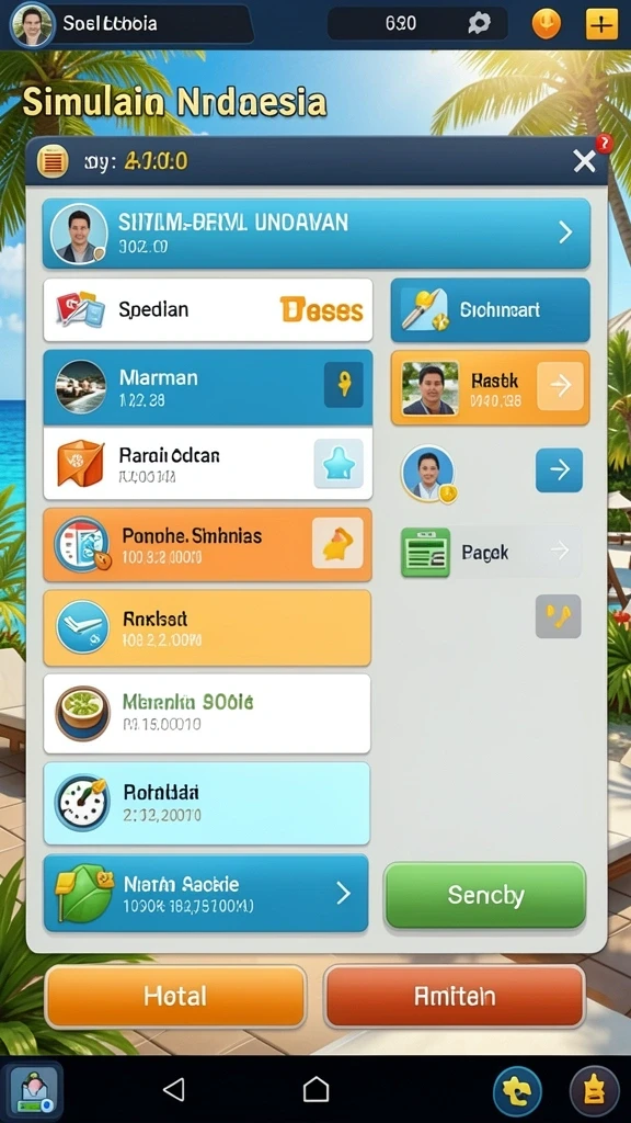 Menampilkan fitur bonus dalam permainan yang menambah keseruan.