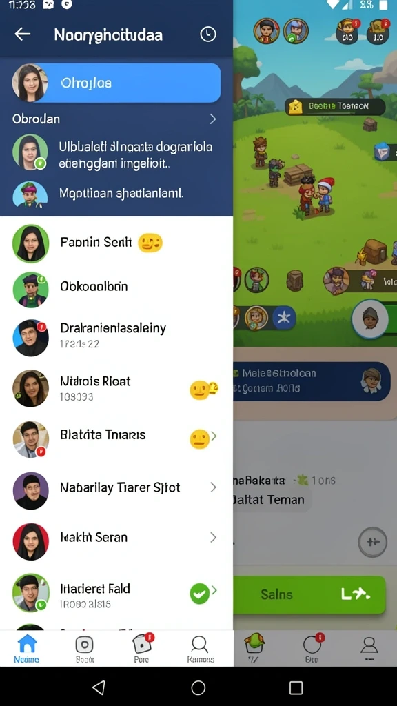 Momen epik saat menyelesaikan level yang sulit.