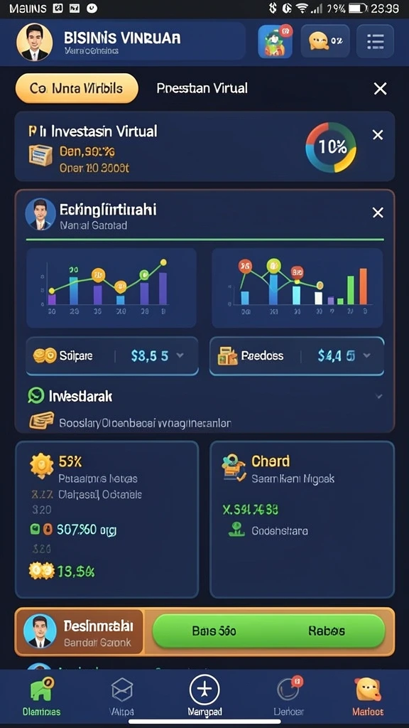 Beragam karakter dan opsi kostum.