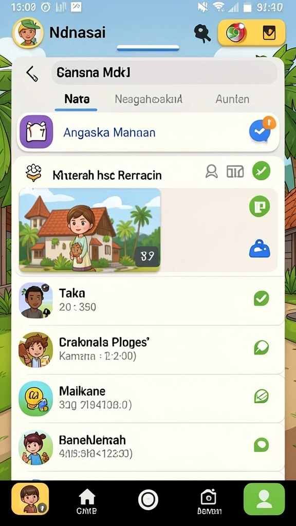 Mode permainan yang menantang dan seru.