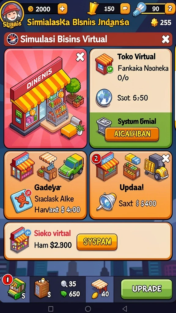 Antarmuka pengguna yang intuitif dan ramah.