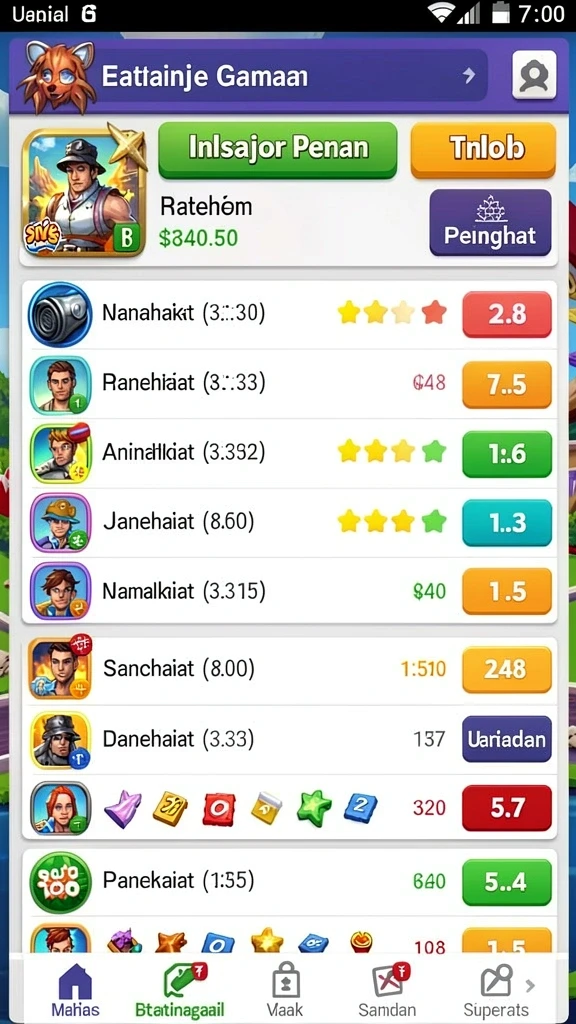 Karakter baru yang ditambahkan dalam pembaruan terbaru.