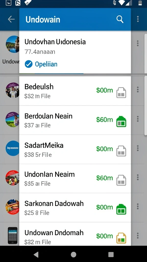 Tampilan antarmuka yang intuitif dan mudah digunakan.