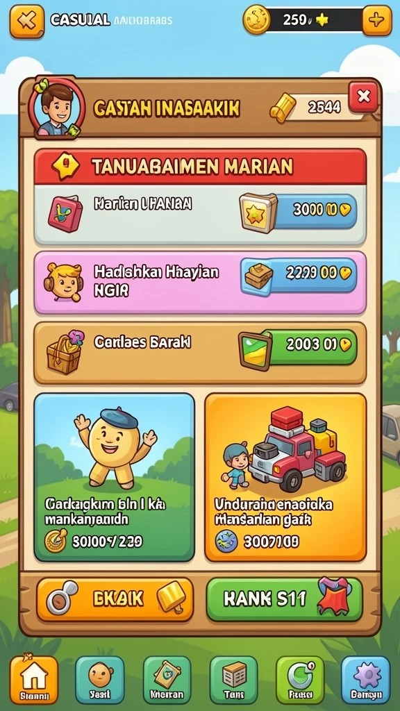Tampilan antarmuka yang atraktif dan mudah dipahami.