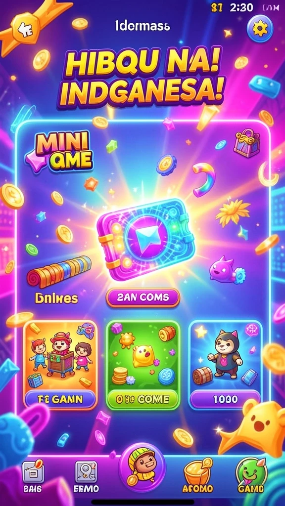 Tangkapan layar menunjukkan grafik yang menawan dan detail level.