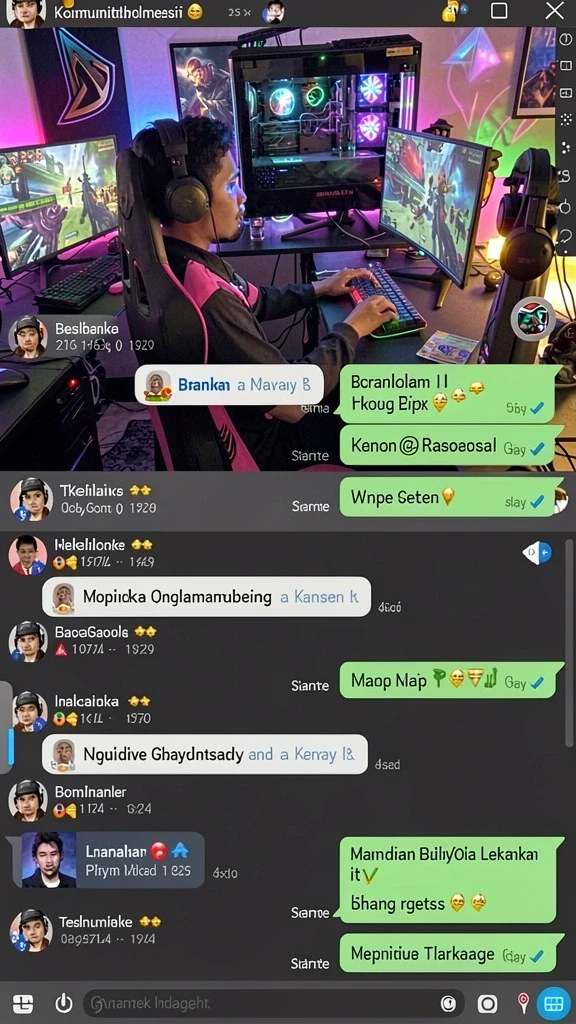 Tampilan awal yang menarik dan penuh warna.