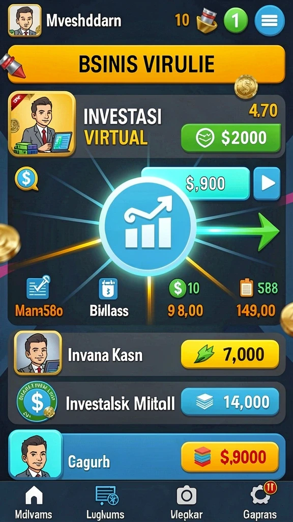 Gameplay yang seru dengan aksi cepat.