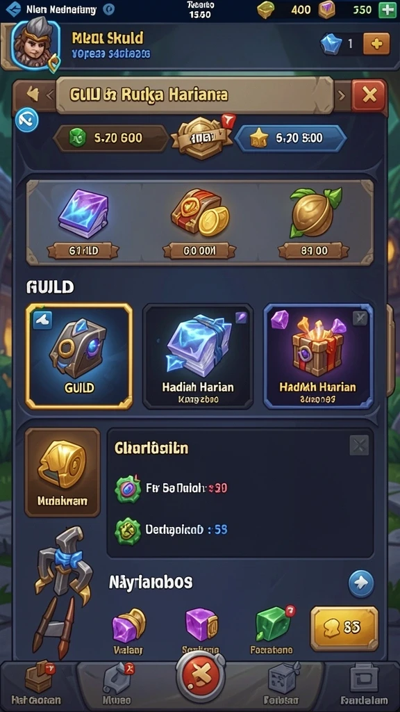 Sistem reward yang menarik dan menguntungkan bagi pemain.