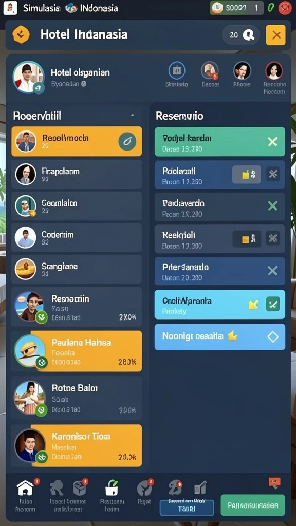 Tampilan grafik yang memukau dan detail.