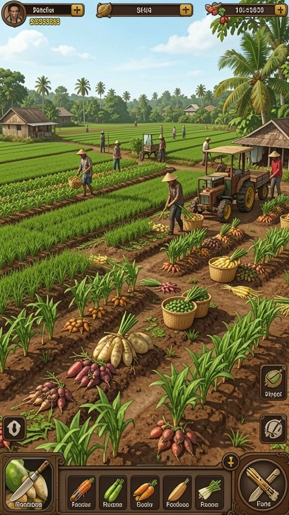 Screenshot pertama menampilkan tampilan awal aplikasi KOPI77.