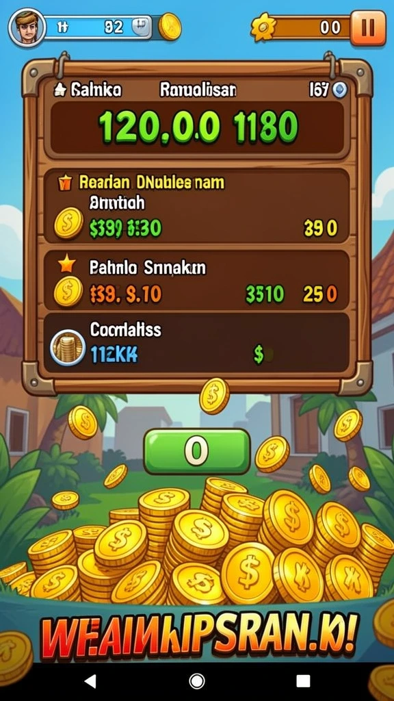 Screenshot saat bermain dengan teman dalam mode multiplayer.