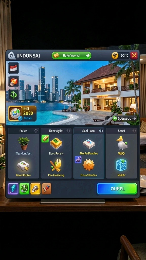 Sistem reward yang menggiurkan bagi para pemain.