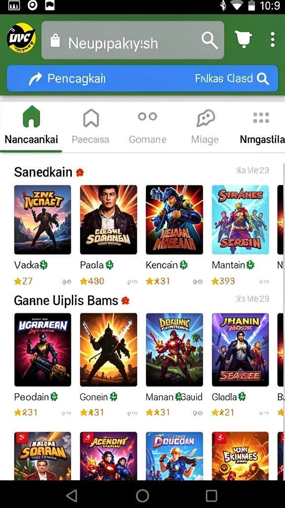 Pilihan permainan slot yang beragam dan menarik.