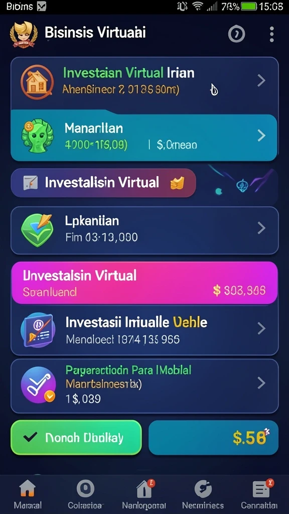 Bonus harian yang membuat permainan lebih menarik.