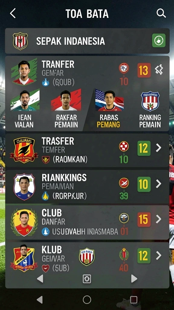 Berbagai pilihan permainan yang seru untuk dicoba.