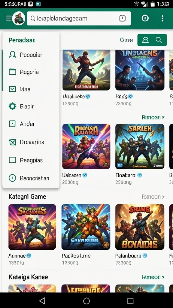 Karakter yang dapat dipilih sesuai dengan gaya bermain.