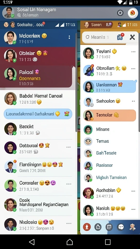 Tampilan antarmuka yang menarik dan mudah digunakan.