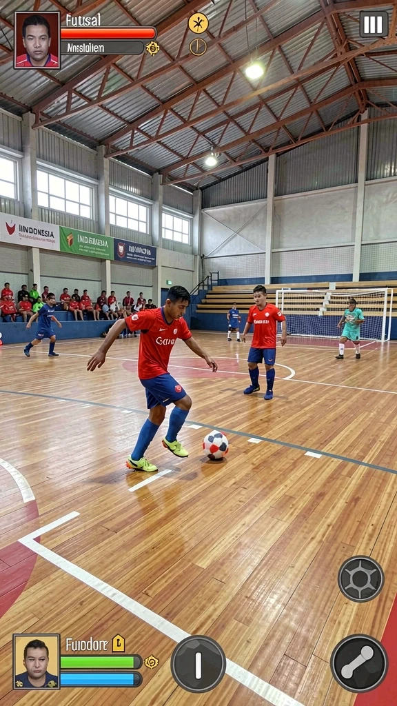 Antarmuka pengguna yang intuitif dan menarik.