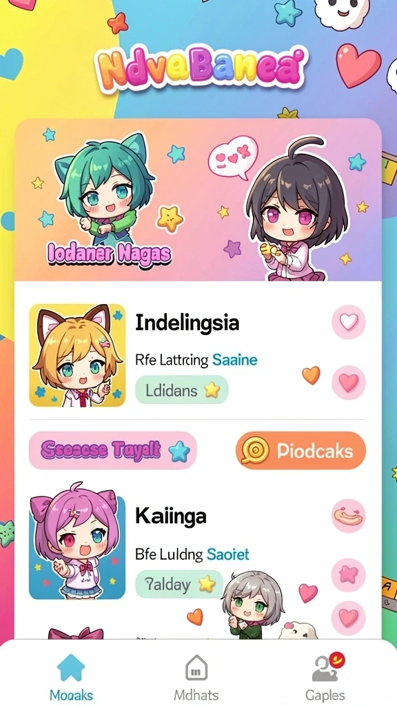 Tampilan utama aplikasi OVABET yang menarik dan intuitif.