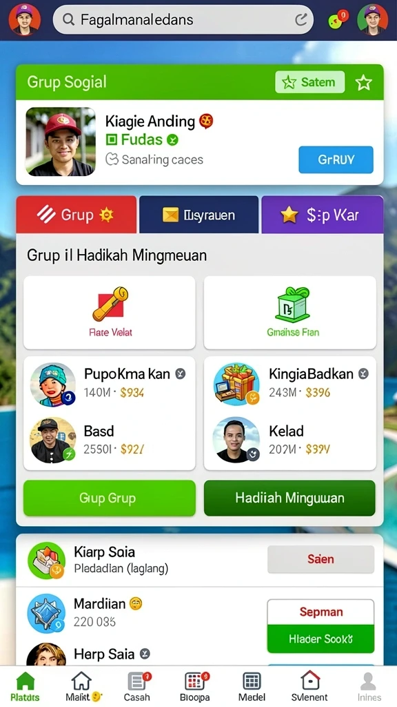 Tampilan grafis P200M yang menawan.