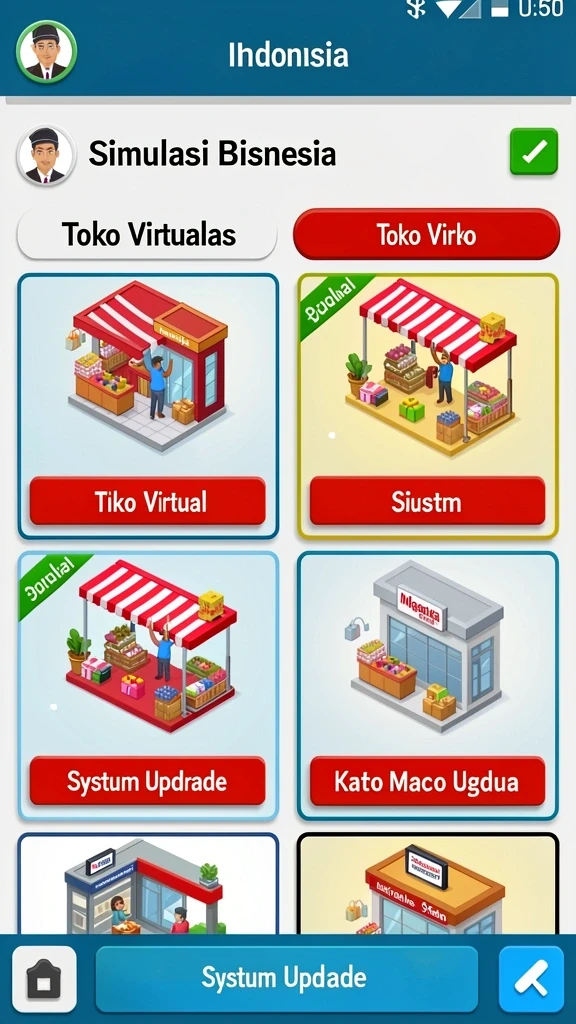 Level-level menantang dengan berbagai rintangan seru.