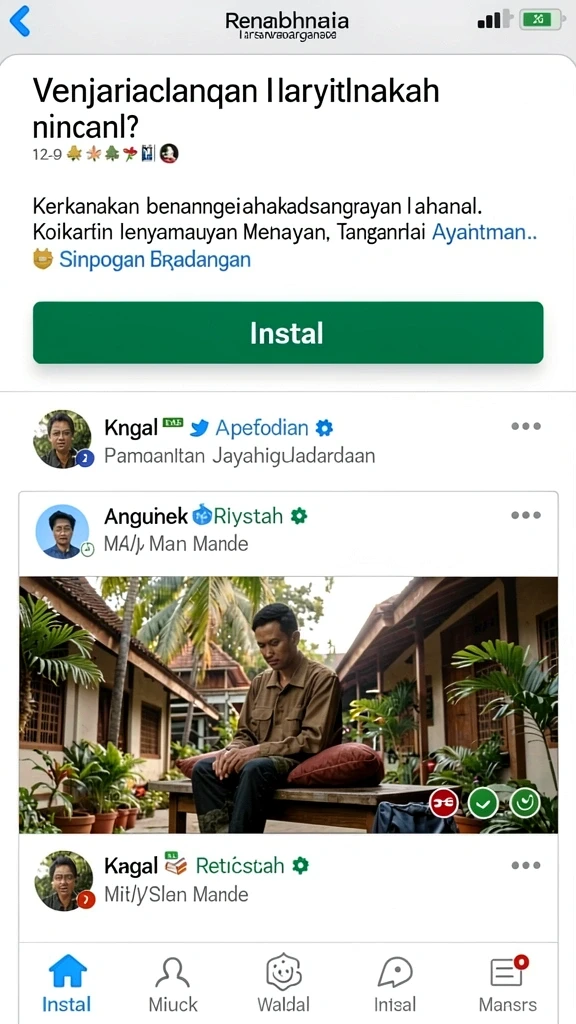 Tampilan permainan yang menarik dan colorful.