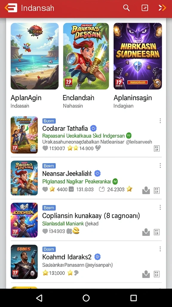 Berbagai tantangan seru menanti di setiap level.