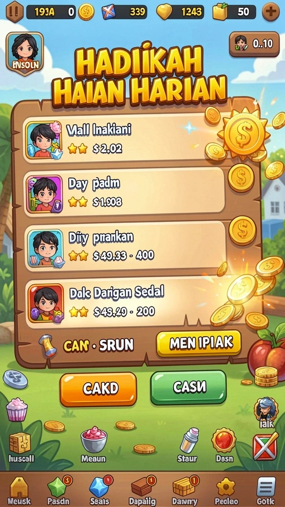 Tampilan utama aplikasi QQSTAR88 yang menarik.