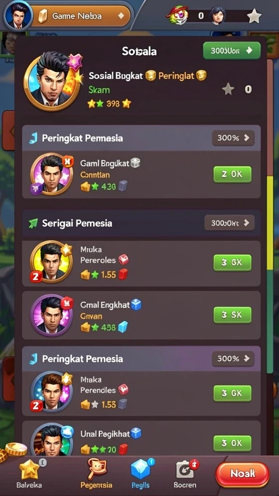 Grafik yang tajam dan efek suara yang memukau.