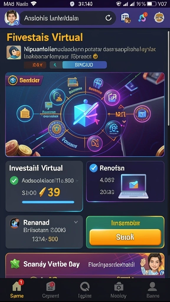 Berbagai item dan kekuatan yang tersedia di dalam game.