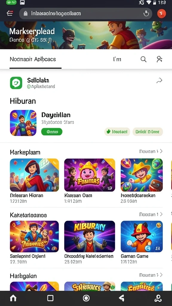 Tampilan utama RSNOK yang menarik dan penuh warna.