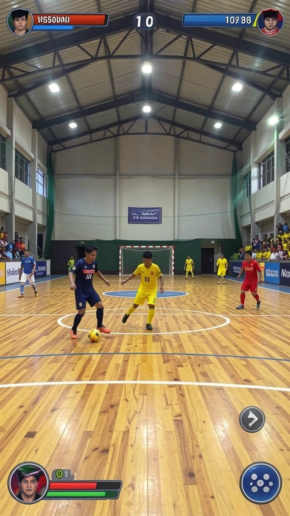 Tampilan grafis yang memukau dan detail karakter.