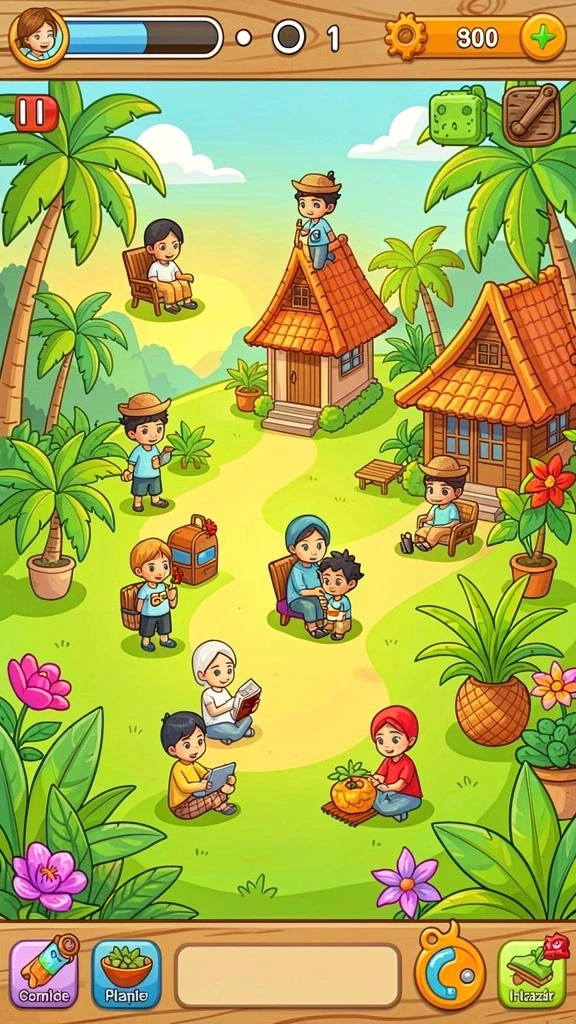 Beragam karakter dengan kemampuan unik untuk dimainkan.