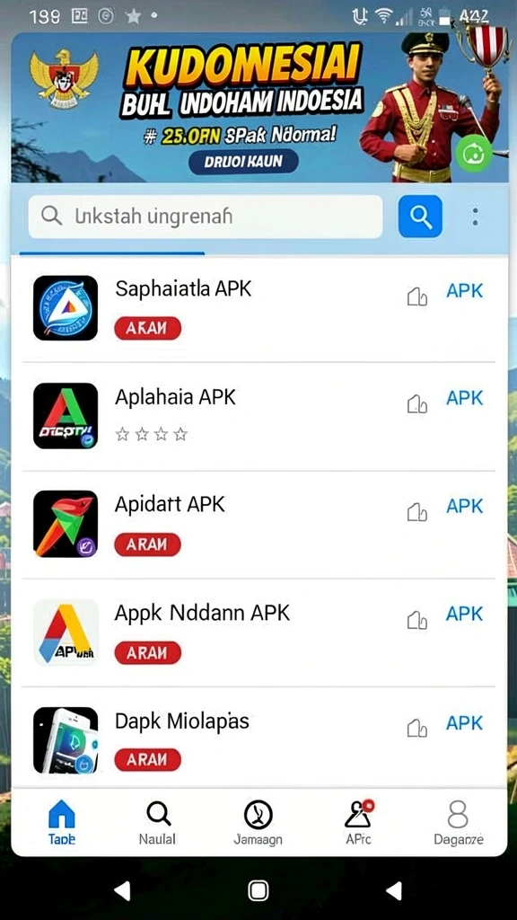 Antarmuka yang menarik dan mudah dinavigasi.