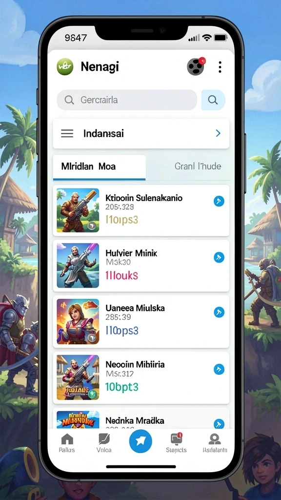 Tampilan antarmuka yang menarik dan user-friendly.