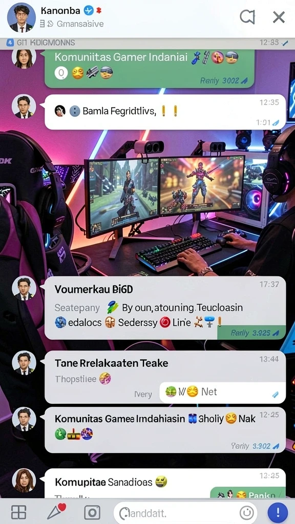 Karakter dengan kemampuan unik bersiap untuk bertempur.