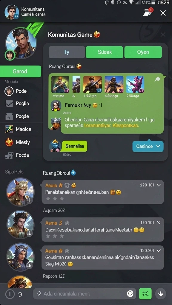 Peta luas yang menunggu untuk dijelajahi oleh pemain.
