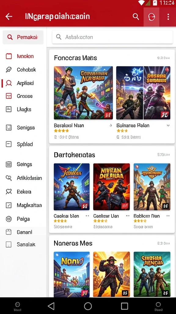 Beragam permainan judi menarik yang tersedia.
