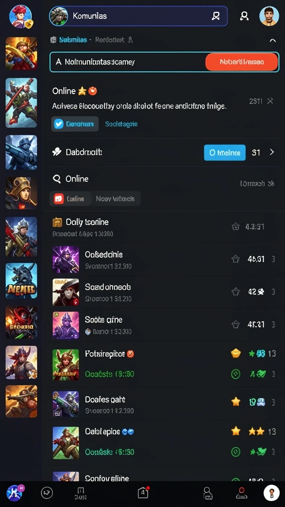 Mode multiplayer memungkinkan interaksi dengan teman dan pemain lain.